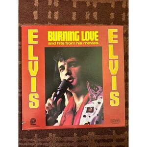 Elvis Presley Burning Love and Hits From His Movies Vol 2 Vinyl LP RCA CAS-2595